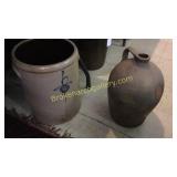 Bee Sting Crock & Ovoid Fluid Jug