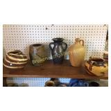 5 Pcs Assorted Studio pottery