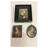 3 Miniature Portraits