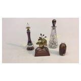 4 Perfume Bottles