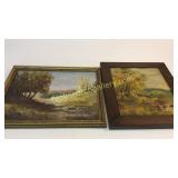 2 Oil Paintings