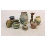 8 Pieces Nemadji, Desert Sands Pottery