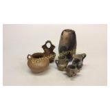 6 Pieces Catawba Style Pottery