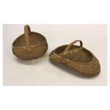 2 Woven Baskets