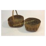 2 Cherokee Indian Baskets