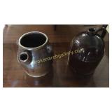 2 Pieces Albany Slip Pottery