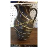 13" Charles Lisk Swirl Vase