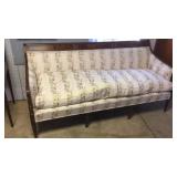 Sheraton Style Flame Mahogany Sofa