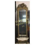 Early Gilded Pier Mirror