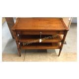 Fruitwood Server W 2 Shelves