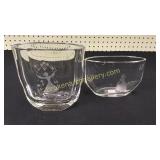 2 Orrefors Vases