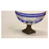 Cobalt Cut to Clear Sweet Stand