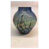 Cohn Stone Studio Art Glass Vase