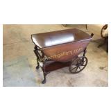Mahogany Tea Cart