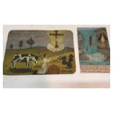 2 Retablos on Tin
