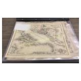 Bound Book of Early Maps, Newsprint