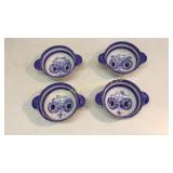 4 Quimper Bowls