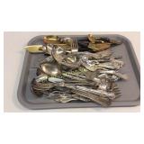 Group of Silver Plate Flatware
