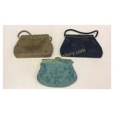 3 Beaded Evening Bags