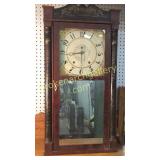 Samuel Terry Stenciled Shelf Clock