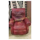 Red Leather Recliner