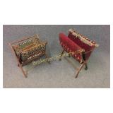 2 Magazine Racks