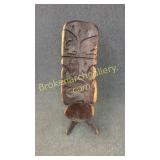 Carved Chiefs Chair