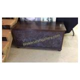 Carved Indonesian Fall Front Chest