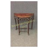 Asian Demiliune W Burl Top