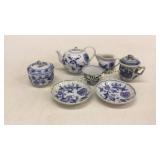 7 Pieces Meissen Style China