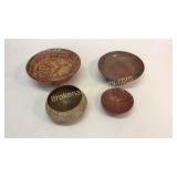 4 Pieces Peruvian Pottery