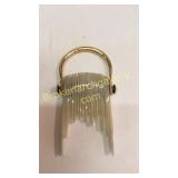 Tiffany and Co. Gold ? and Stone Fob