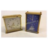 Jaeger and Tiffany and Company Table Clocks