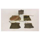 5 Mesh and Silk Handbags