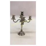 Plated 5 Light Candleabra