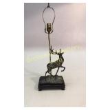 Stag Figural Lamp