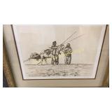 Curtis Hooper Print, Indians