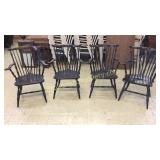4 Reproduction Windsor Style Armchairs
