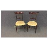 Pair Petite Side Chairs