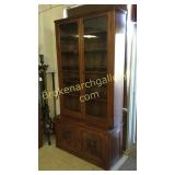 Victorian Walnut Bookcase