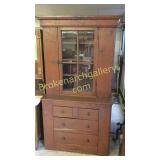 Early New England Step Back in Red Wash