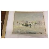 Signed Henry Mortikar Rosenberg Watercolor
