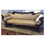 Exceptional Duncan Phyfe Carve Sofa