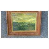 Oil on Board, Scarecrows