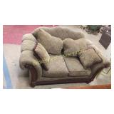 Over Stuffed Designer Loveseat