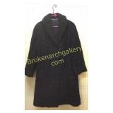 Vintage Curly Lamb Ladies Coat