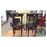 4 Mahogany Side Tables