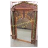 Masonic Themed Mirror in Original Paint