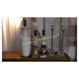 5 Assorted Table Lamps
