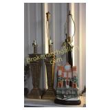 4 Assorted Table Lamps